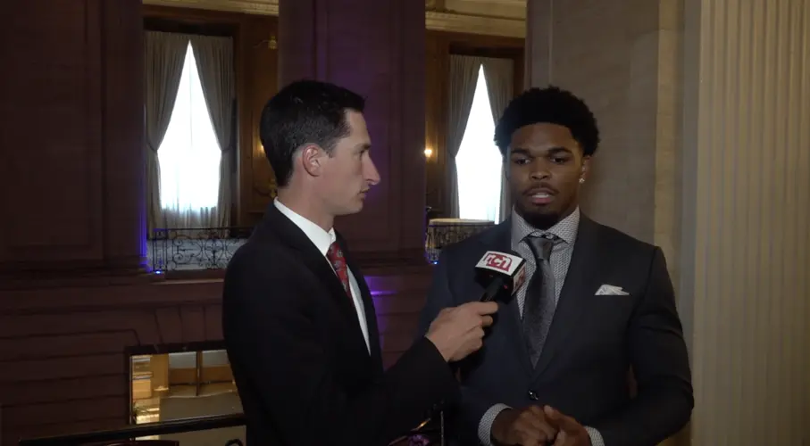 Andrew Marshall discusses Nebraska's defense at Big Ten Football Media Days