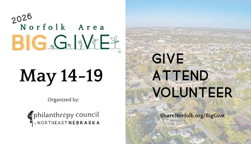 Northeast Nebraska Nonprofits Prepare for Week-Long 'Big Give' Event