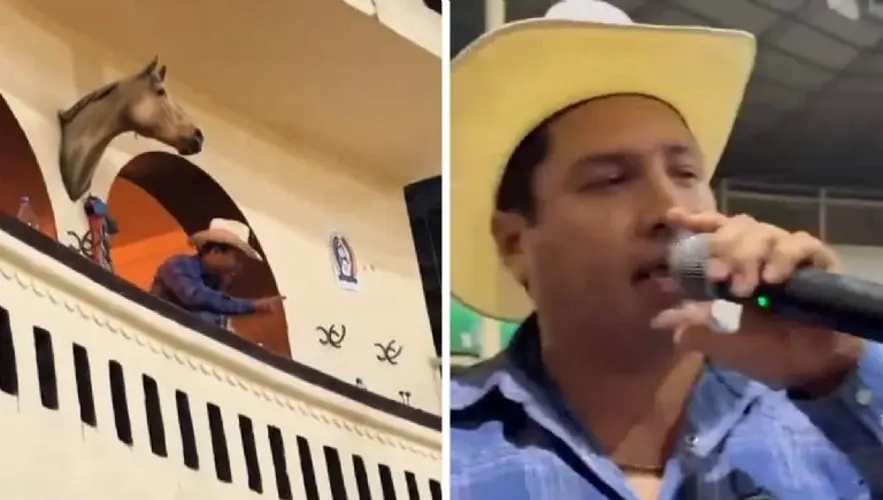 Julión Álvarez sorprende a estudiantes con inesperada aparición en Guadalajara