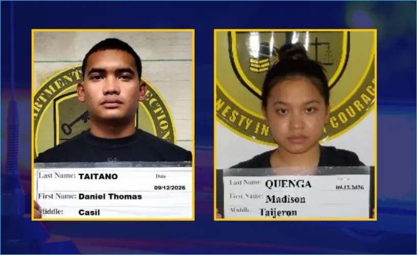 Couple charged for lying to GPD to avoid getting "smoked" by military command