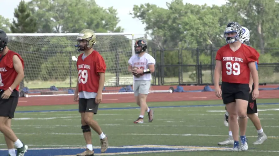 Kearney athletes embrace hometown opportunity during Shrine Bowl week