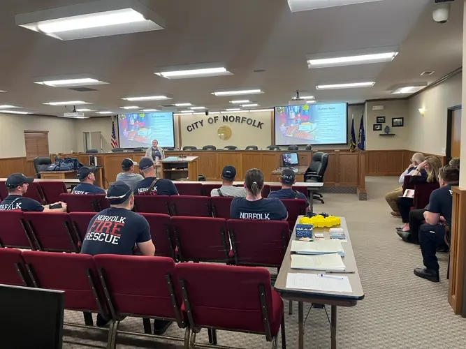 Norfolk first responders, city staff complete autism awareness training