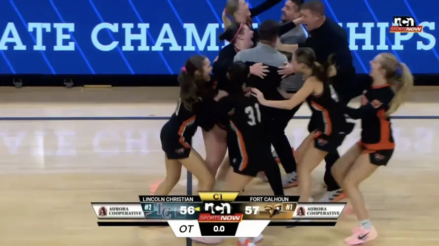 Late overtime basket lifts Fort Calhoun to upset win over Lincoln Christian