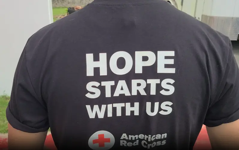 From distributing relief supplies to supporting affected families - American Red Cross has been helping communities recover