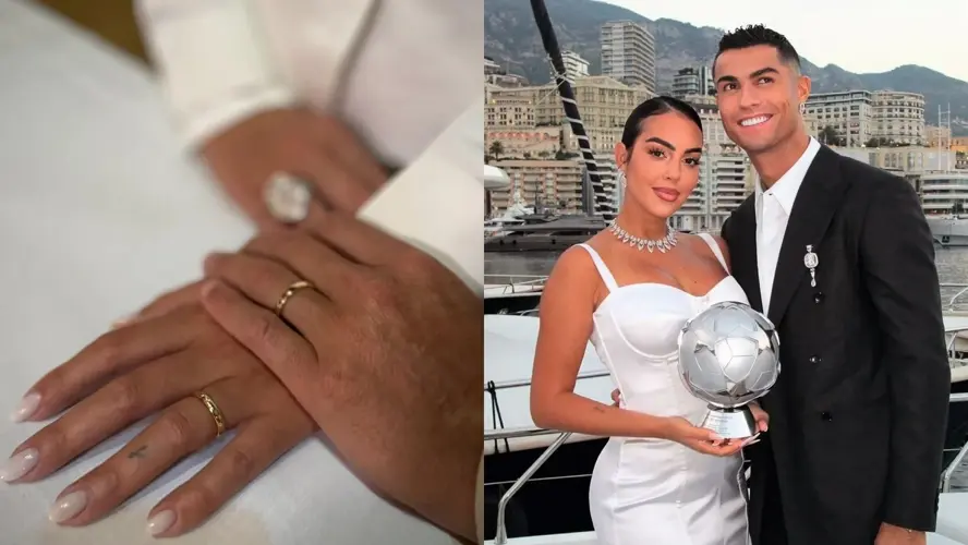 Cristiano Ronaldo y Georgina Rodríguez se casan en una ceremonia íntima