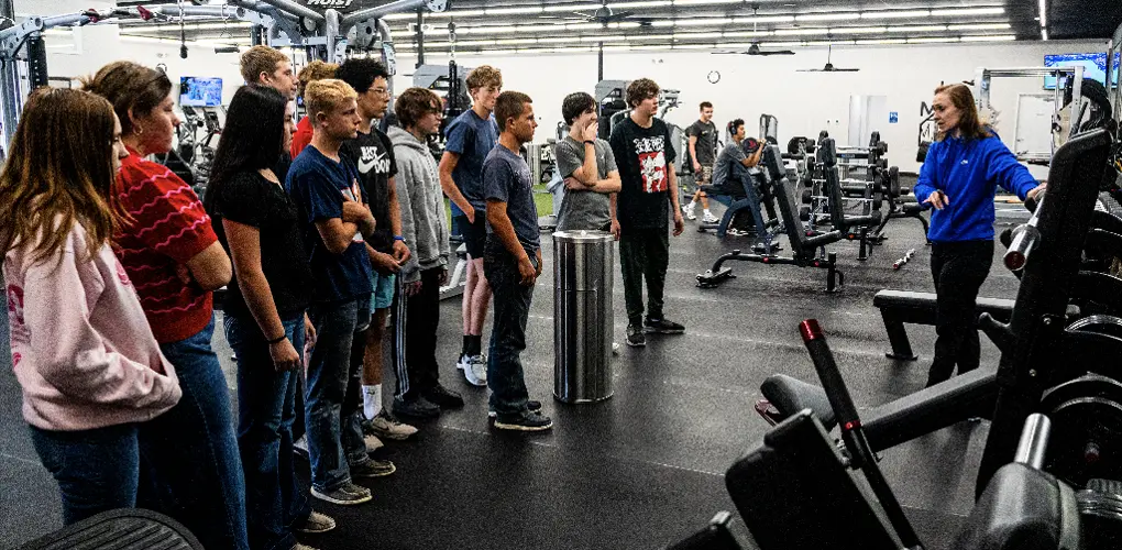 Potter-Dix freshmen explore fitness opportunities