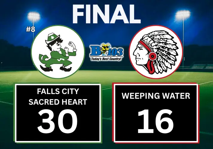 Falls City-Sacred Heart Ends Weeping Water Winning Streak