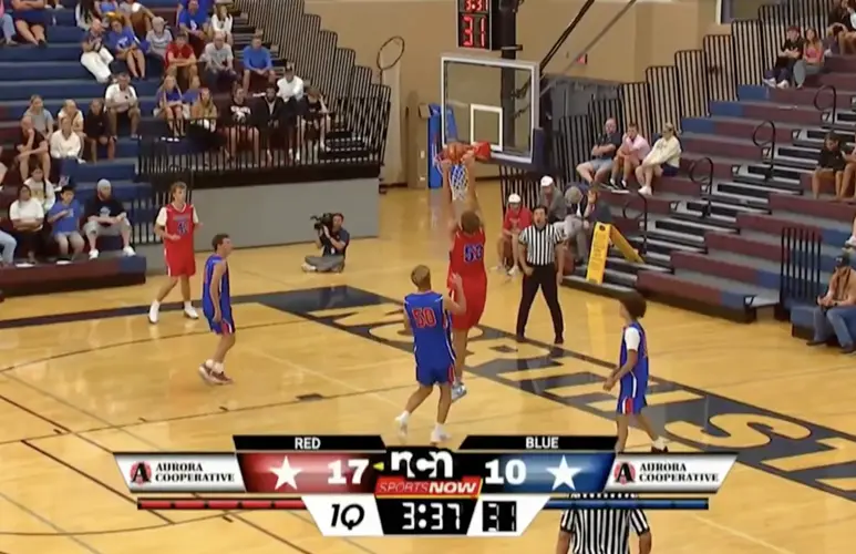 Red hold off Blue rally to win NCA boys all-star game