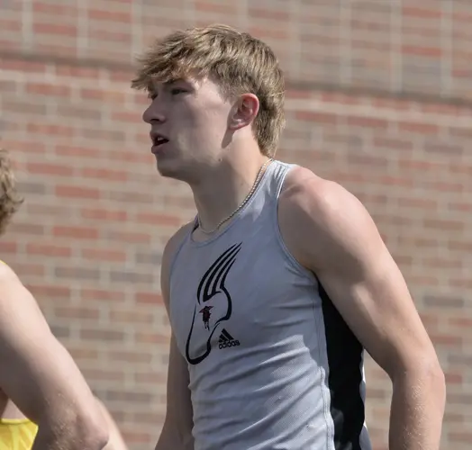Holly finishes senior year with two personal bests