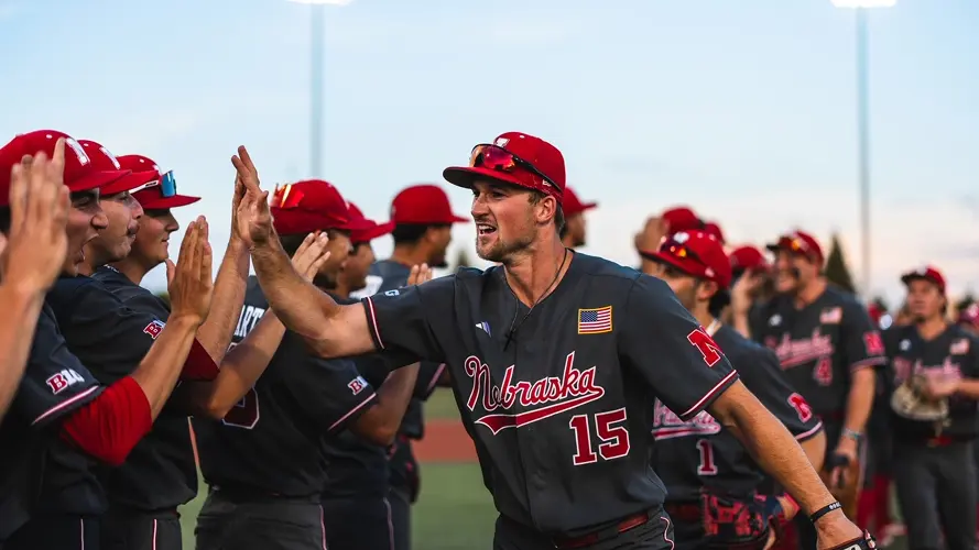 No. 24 Huskers Reach 40-Win Mark with Six-Run Ninth