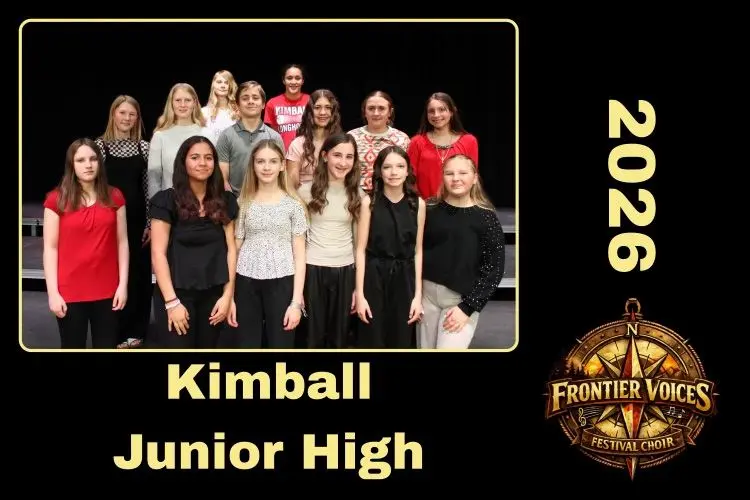 Kimball Jr./Sr. High School hosts first annual Frontier Voices Festival Choir