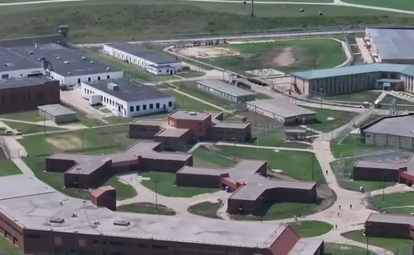 Gas line struck at Nebraska State Penitentiary during water line repair work