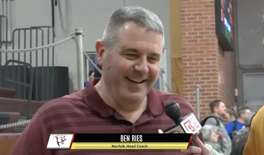 Ben Ries steps down as Norfolk boys basketball coach