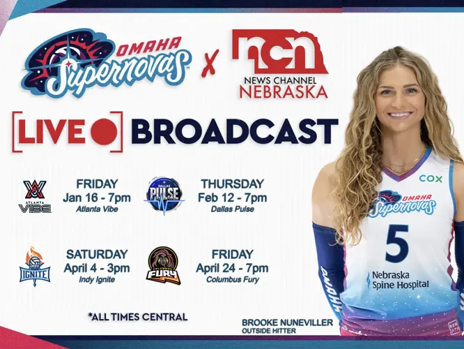 APRIL 24 (6:45 PM CT) - Columbus Fury vs Omaha Supernovas (NCN TV)