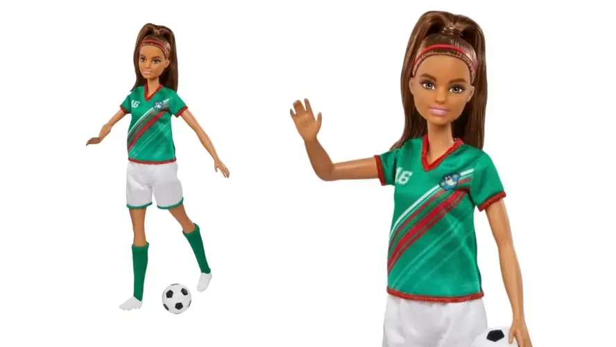 Barbie lanza edición inspirada en la selección mexicana rumbo al Mundial 2026