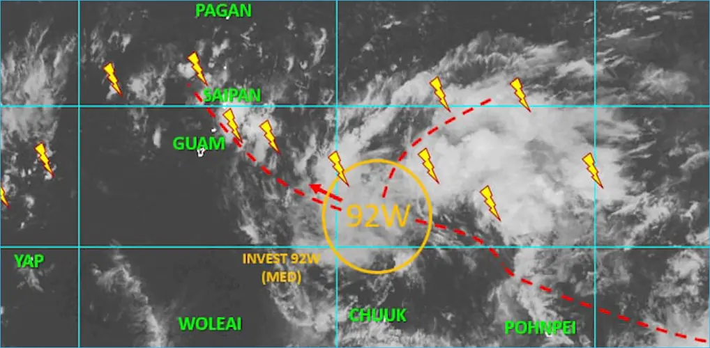 Winds & rain expected from regional weather system