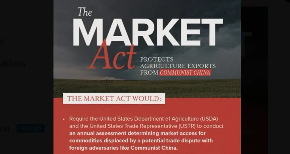 Nebraska senator wants alternatives to China trade