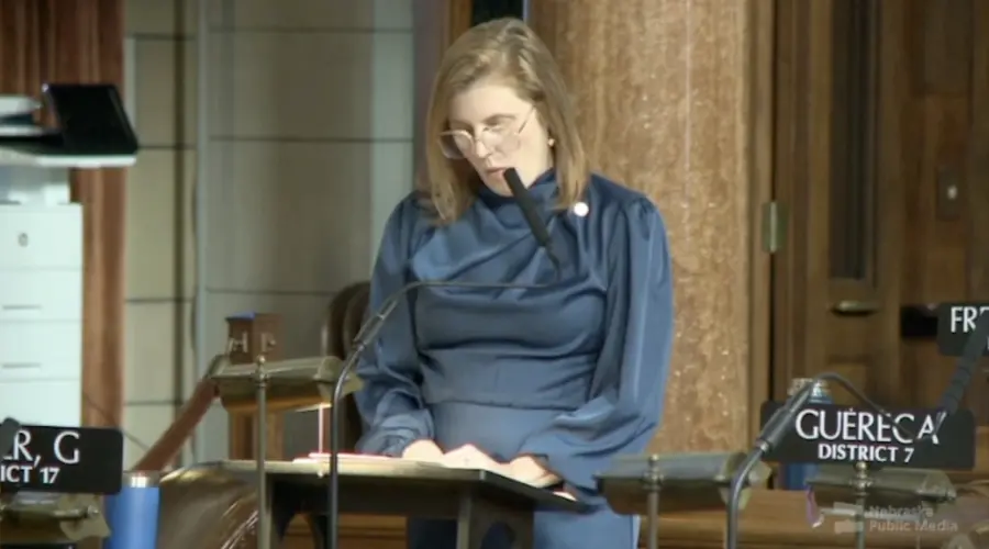 Sen. Machaela Cavanaugh formally reprimanded over Capitol exhibit removal