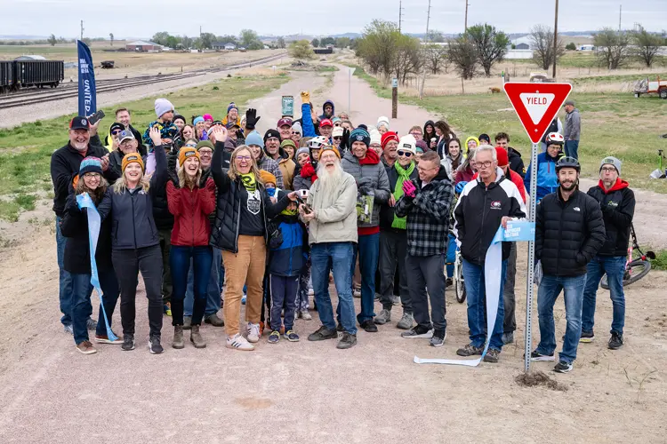 Community celebrates new trail in Chadron