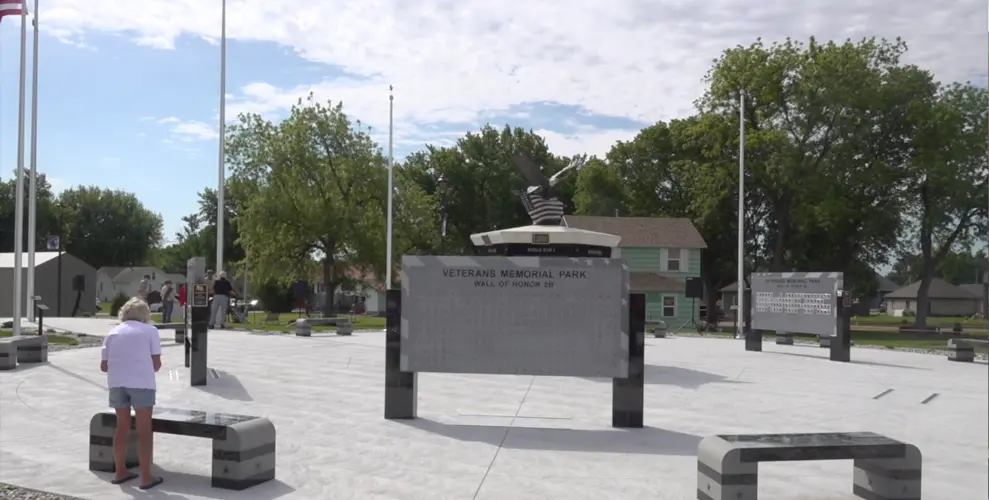 Stanton celebrates Memorial Day at new veterans memorial
