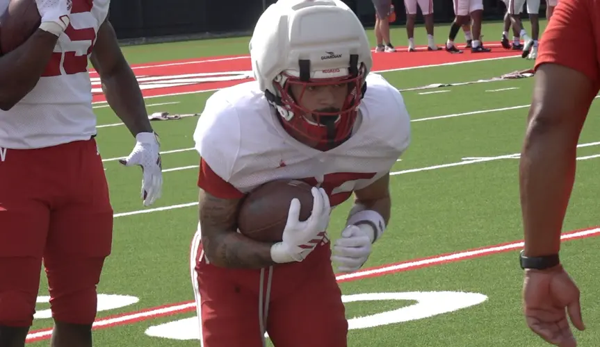 'Pushing each other every day': Husker running back battle continues, with strides being made