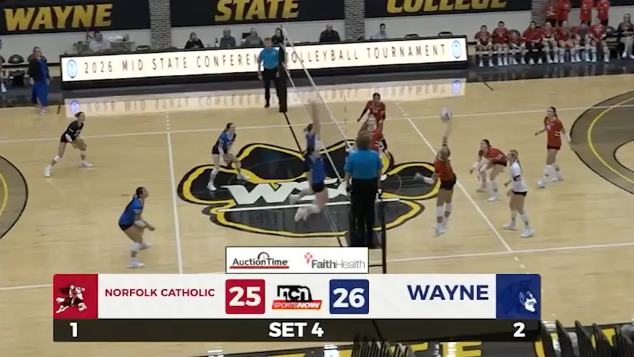 Wayne bounces back from first-set loss for third place finish at Mid-State tournament