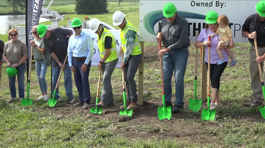 Northeast power breaks ground on two new solar projects