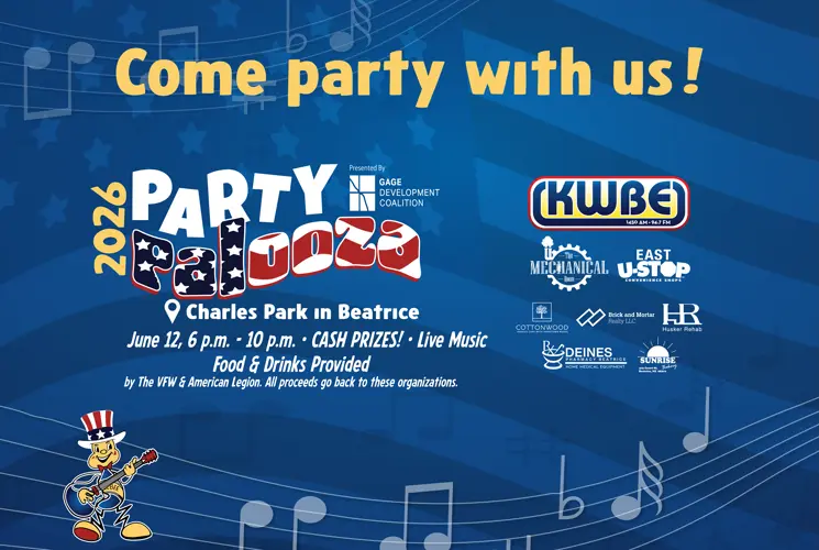 KWBE Party Palooza Returns to Beatrice This Summer