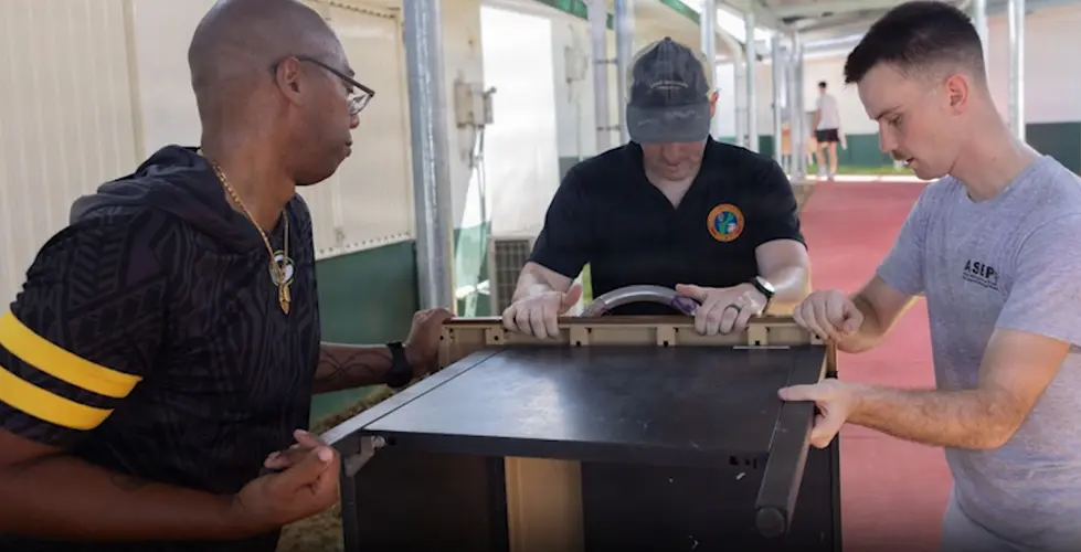 Camp Blaz Marines give back
