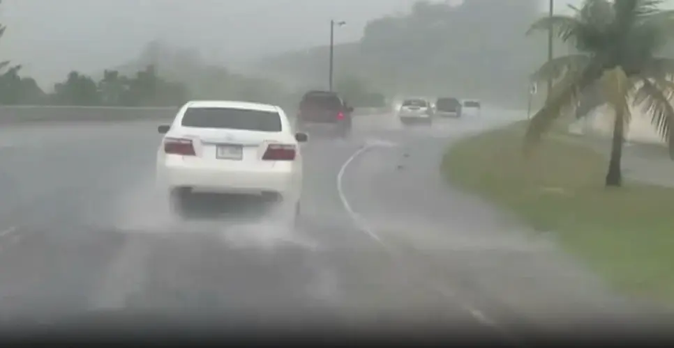 Heavy rains prompt flood advisories in morning, afternoon