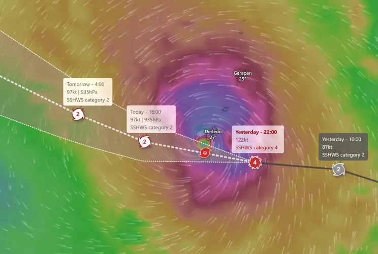 A “near-miss” for Guam after “hair-raising” threat from potential super typhoon Champi