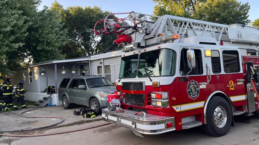 Family Displaced Following Home Fire in Hastings