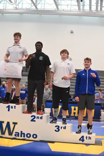 District wrestling roundup: Scottsbluff finishes second, Sidney ninth at Class B3 District wrestling meet