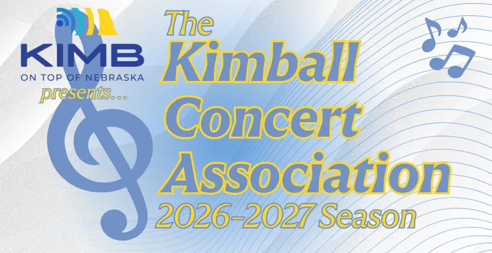 104.3 KIMB proudly sponsors another Kimball Concert Association season