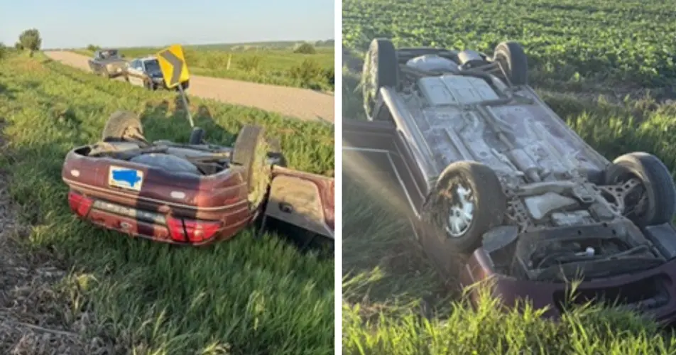 Teen injured in rollover crash north of Stanton