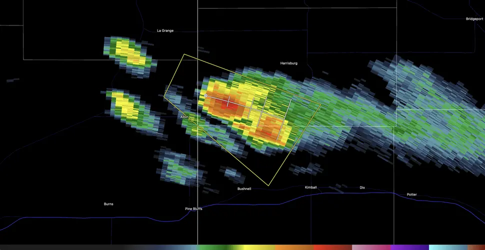 Kimball, Banner counties in severe thunderstorm warning until 4:00 p.m.