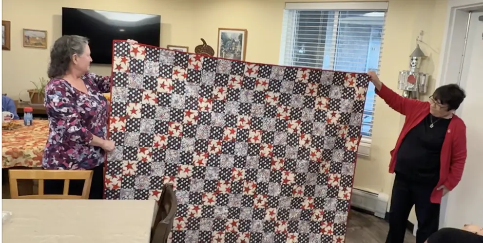 Quilts of Valor presentation set for Sunday