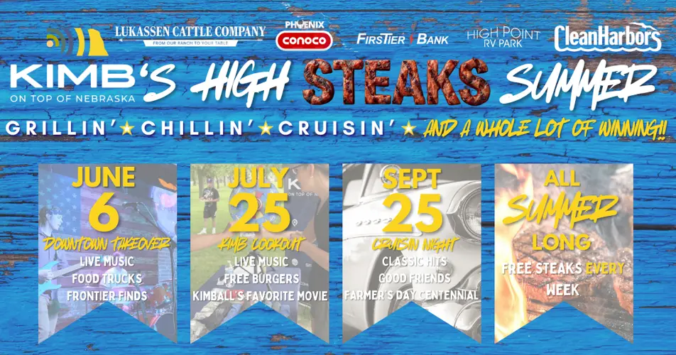 104.3 KIMB's High STEAKS Summer