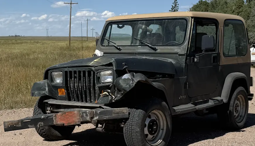 Two-vehicle collision results in minor injuries