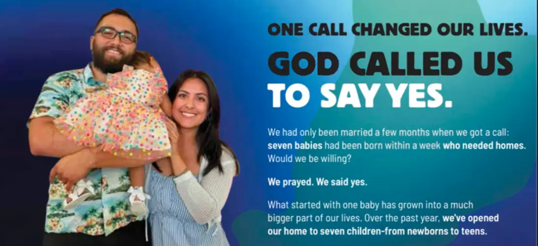 Faith-based couple looks to the community to become foster parents