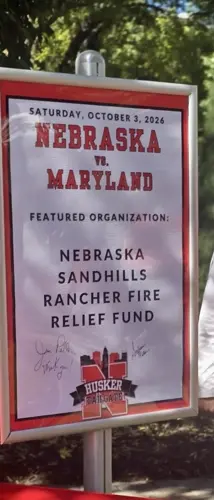 Governor Pillen Honors Nebraska Sandhills Ranchers Fire Fund at Governor's Mansion Tailgate