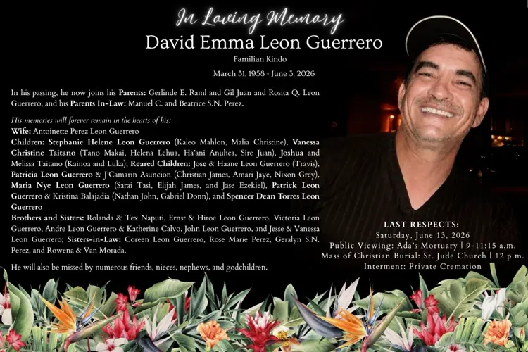 David Emma Leon Guerrero