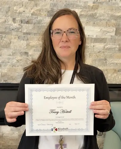 Kimball Health Services awards August Employee of the Month