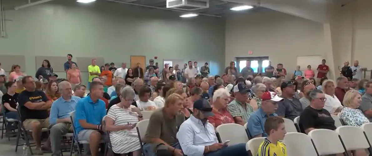 Cass County residents gather in opposition of potential data centers coming to their area