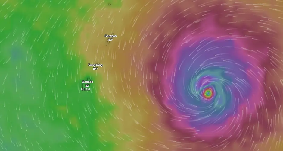 COR2 in Effect; Typhoon Warning issued for Super Typhoon Bavi