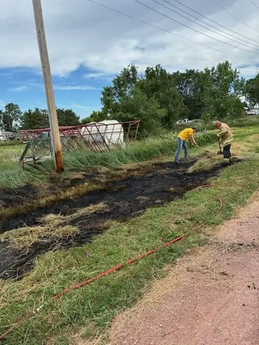 Fireworks cause grass fire, according to Gordon Volunteer Fire Department