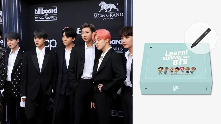BTS lleva su música al salón de clases con un kit para aprender coreano