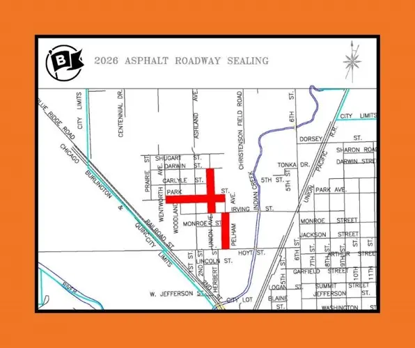 Asphalt sealing work delayed, in Beatrice