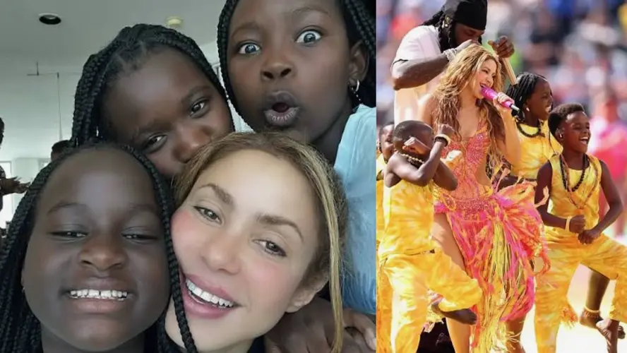 Shakira derrite las redes con tierno gesto hacia los Ghetto Kids