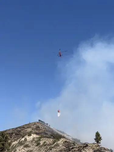 South Fork Fire near Crawford 55% contained; crews establish line around entire perimeter